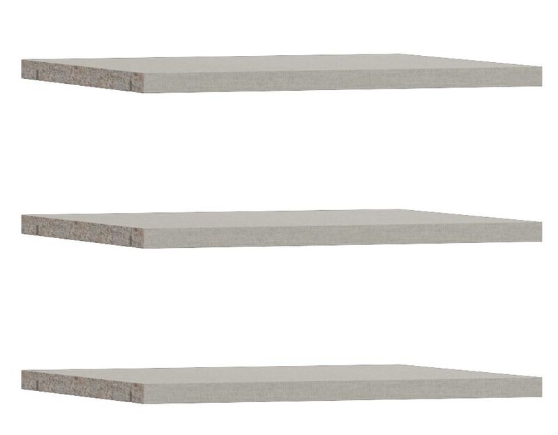 Line vaatekaapin hyllypaketti 270 cm komeroon 47,8 cm (3kpl)